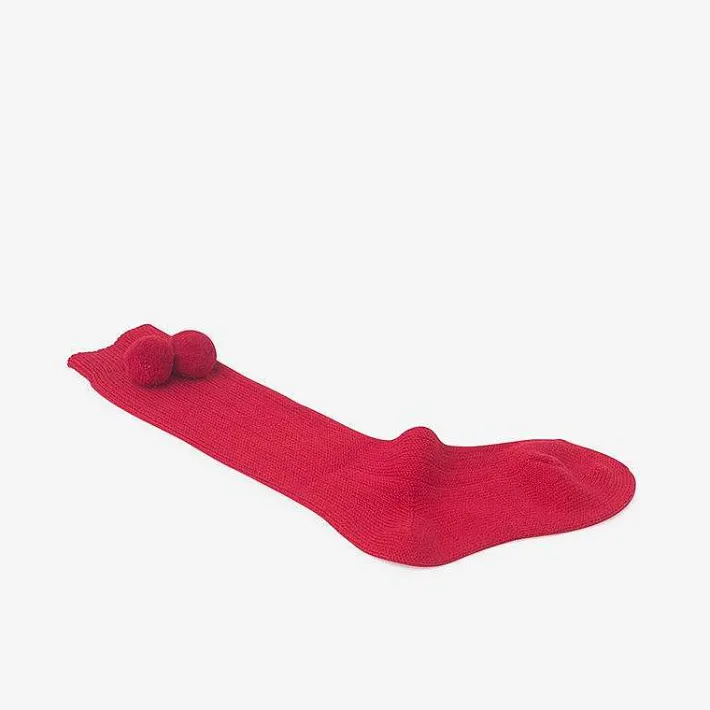 Leotardos Y Textil Condor<Pisamonas Calcetines Condor Bebe Con Pompon