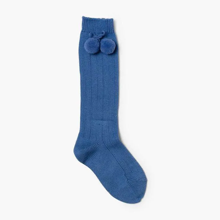 Leotardos Y Textil Condor<Pisamonas Calcetines Condor Bebe Con Pompon
