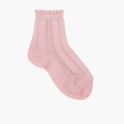 Leotardos Y Textil Condor<Pisamonas Calcetines Cortos Calados