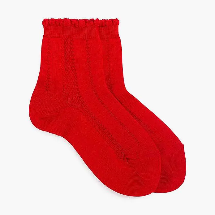 Leotardos Y Textil Condor<Pisamonas Calcetines Cortos Calados