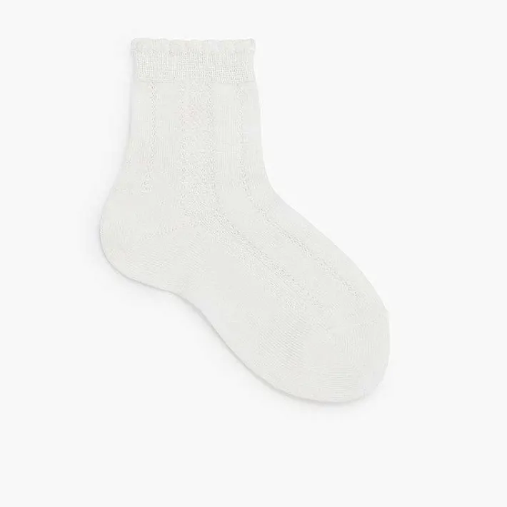 Leotardos Y Textil Condor<Pisamonas Calcetines Cortos Calados
