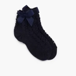 Leotardos Y Textil Condor<Pisamonas Calcetines Cortos Perle Con Lazo