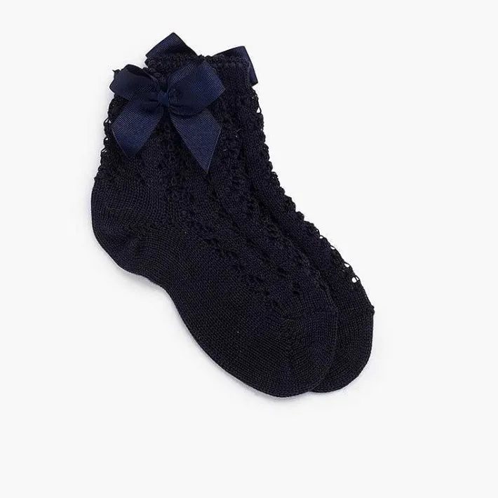 Leotardos Y Textil Condor<Pisamonas Calcetines Cortos Perle Con Lazo