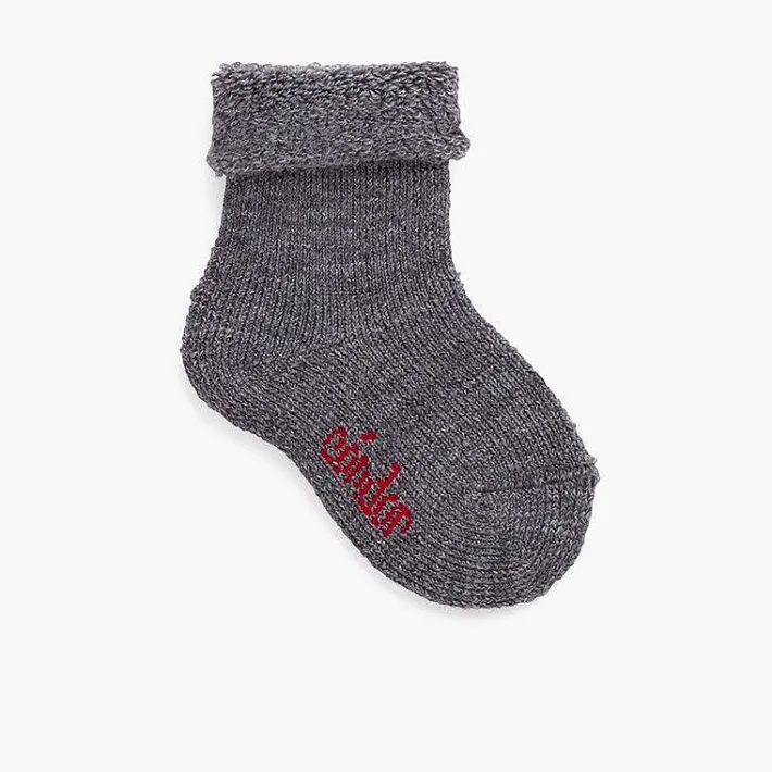 Leotardos Y Textil Condor<Pisamonas Calcetines De Lana Y Rizo Bebe
