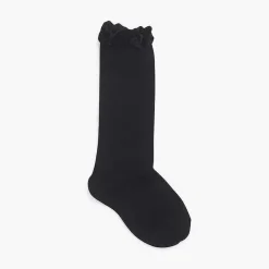 Para Ceremonias<Pisamonas Calcetines Fruncido Terciopelo