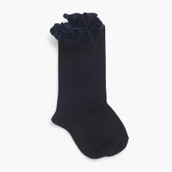 Para Ceremonias<Pisamonas Calcetines Fruncido Terciopelo