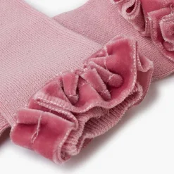 Para Ceremonias<Pisamonas Calcetines Fruncido Terciopelo