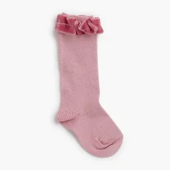 Para Ceremonias<Pisamonas Calcetines Fruncido Terciopelo