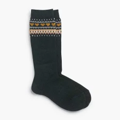 Leotardos Y Textil Condor<Pisamonas Calcetines Greca Corazones