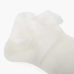 Leotardos Y Textil Condor<Pisamonas Calcetines Lazo Organza Cortos Lisos
