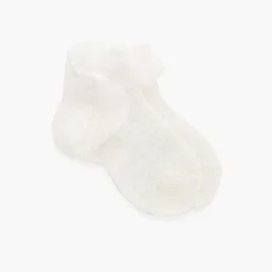 Leotardos Y Textil Condor<Pisamonas Calcetines Lazo Organza Cortos Lisos