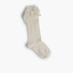 Leotardos Y Textil Condor<Pisamonas Calcetines Niños Con Lazo Terciopelo