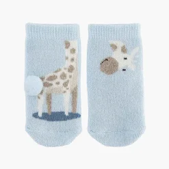 Leotardos Y Textil Condor<Pisamonas Calcetines Rizo Casa Antideslizantes Jirafa