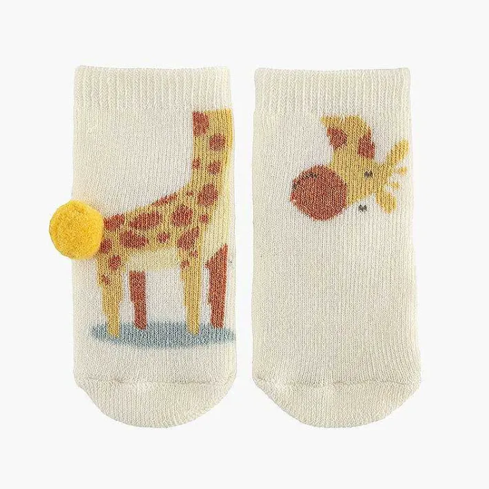 Leotardos Y Textil Condor<Pisamonas Calcetines Rizo Casa Antideslizantes Jirafa