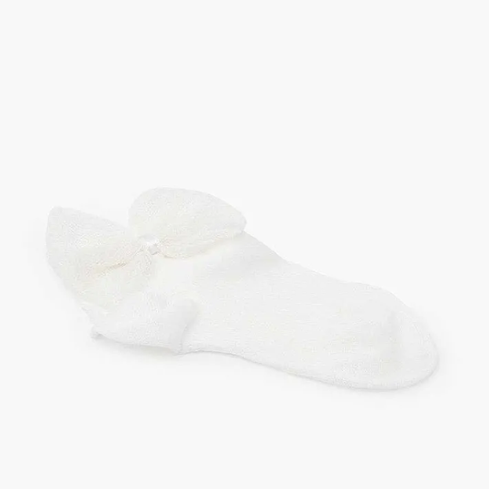 Para Ceremonias<Pisamonas Calcetines Tobilleros Lazo Tul