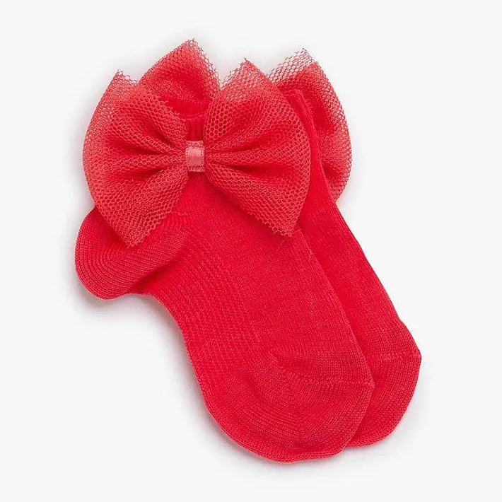 Para Ceremonias<Pisamonas Calcetines Tobilleros Lazo Tul