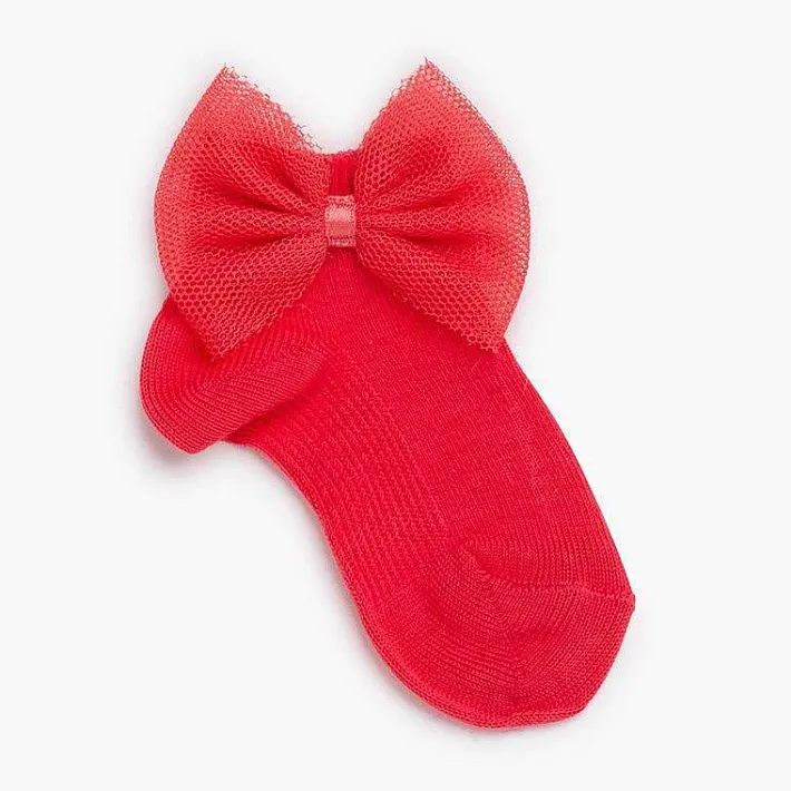 Para Ceremonias<Pisamonas Calcetines Tobilleros Lazo Tul