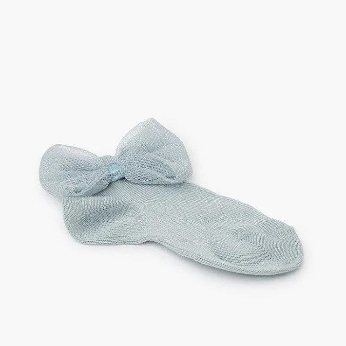 Para Ceremonias<Pisamonas Calcetines Tobilleros Lazo Tul