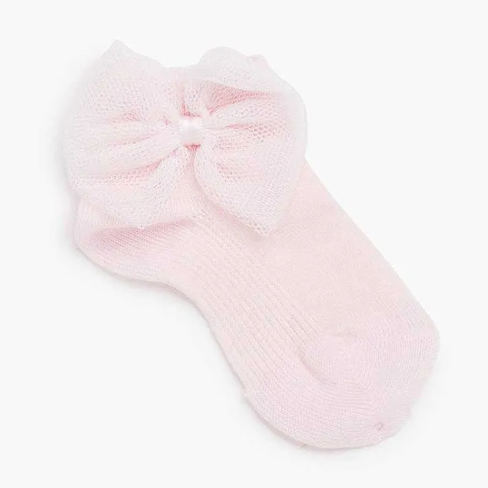 Para Ceremonias<Pisamonas Calcetines Tobilleros Lazo Tul