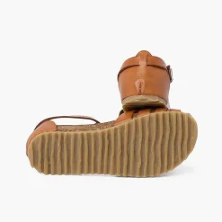 Sandalias<Pisamonas Cangrejeras Mujer Y Niños Piel Suela Bio