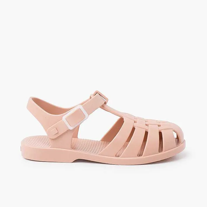 Cangrejeras Y Chanclas<Pisamonas Cangrejeras Niños Cierre Boton Colores Empolvados