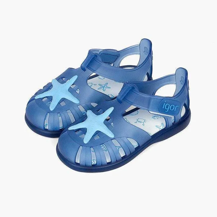 Cangrejeras Y Chanclas<Pisamonas Cangrejeras Tira Adherente Con Estrella De Mar