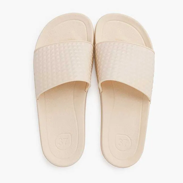 Cangrejeras Y Playa<Pisamonas Chanclas Mujer Tira Ancha Colores Empolvados