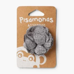 Para El Pelo<Pisamonas Clip De Pelo Con Flor De Tela