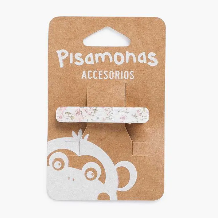 Para El Pelo<Pisamonas Clip De Pelo Estampado Floral