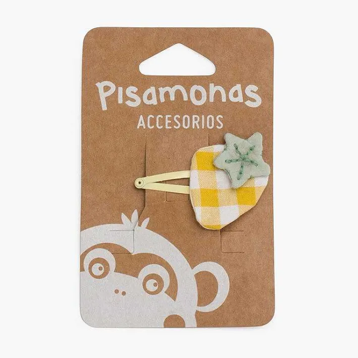 Para El Pelo<Pisamonas Clip Rana Fresa Vichy