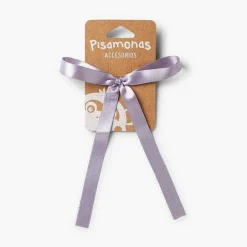 Para El Pelo<Pisamonas Coletero Con Lazada De Raso