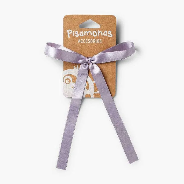 Para El Pelo<Pisamonas Coletero Con Lazada De Raso
