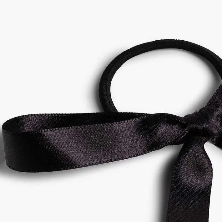 Para El Pelo<Pisamonas Coletero Con Lazada De Raso