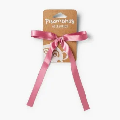 Para El Pelo<Pisamonas Coletero Con Lazada De Raso