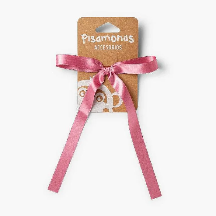 Para El Pelo<Pisamonas Coletero Con Lazada De Raso