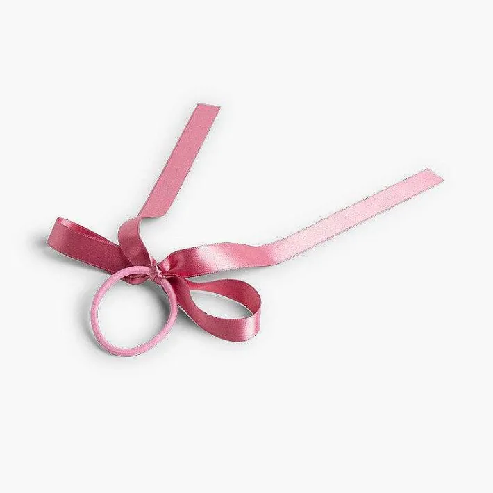 Para El Pelo<Pisamonas Coletero Con Lazada De Raso