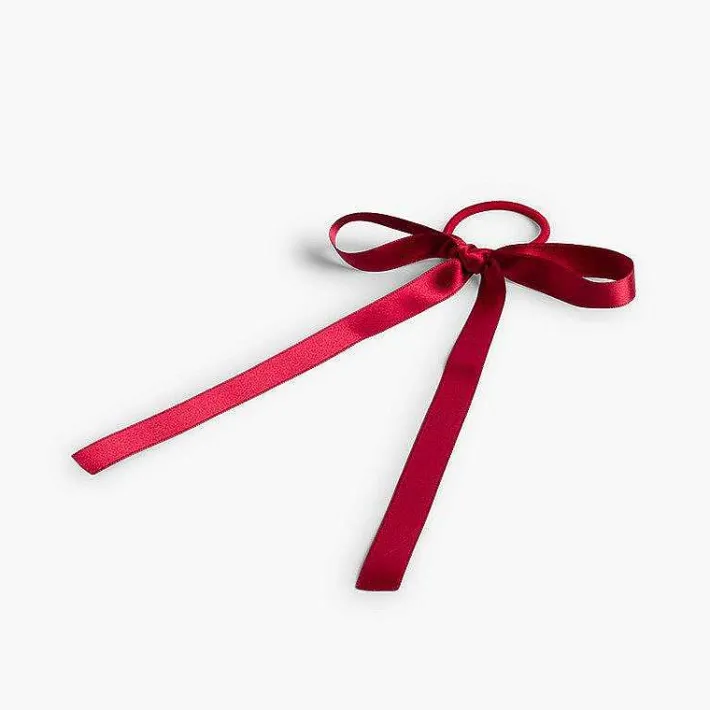 Para El Pelo<Pisamonas Coletero Con Lazada De Raso