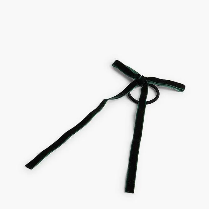 Para El Pelo<Pisamonas Coletero Con Lazada De Terciopelo