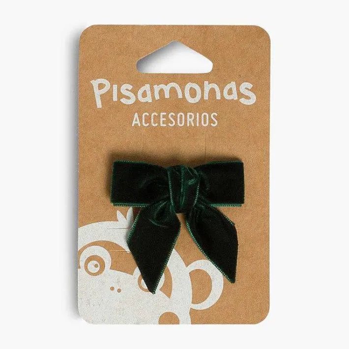 Para El Pelo<Pisamonas Coletero Con Lazo Terciopelo Para Niñas