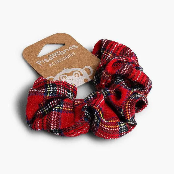 Para El Pelo<Pisamonas Coletero Niña Estampado Escoces