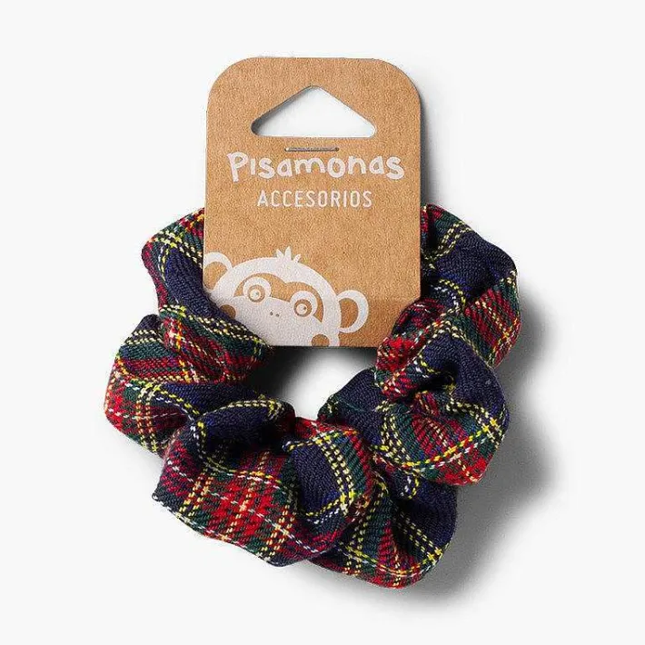 Para El Pelo<Pisamonas Coletero Niña Estampado Escoces