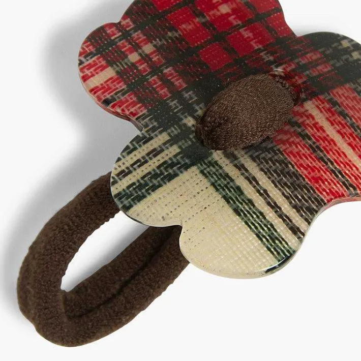 Para El Pelo<Pisamonas Coletero Oso Estampado Escoces