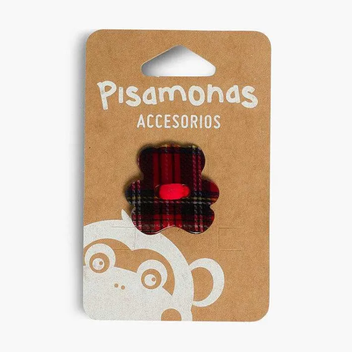 Para El Pelo<Pisamonas Coletero Oso Estampado Escoces