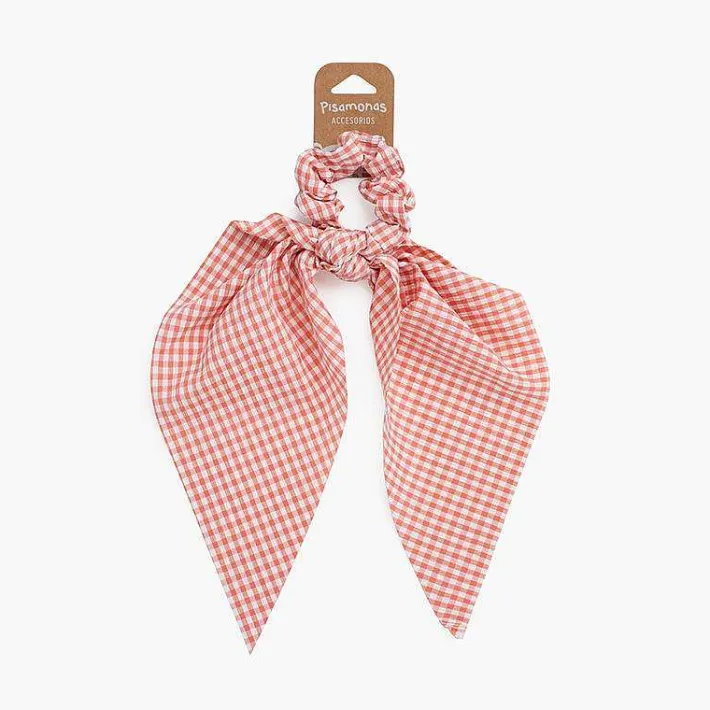 Para El Pelo<Pisamonas Coletero Scrunchie Lazos Vichy