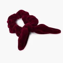 Para El Pelo<Pisamonas Coletero Scrunchie Terciopelo Con Lazo