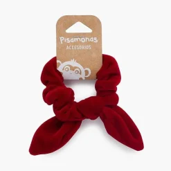 Para El Pelo<Pisamonas Coletero Scrunchie Terciopelo Con Lazo