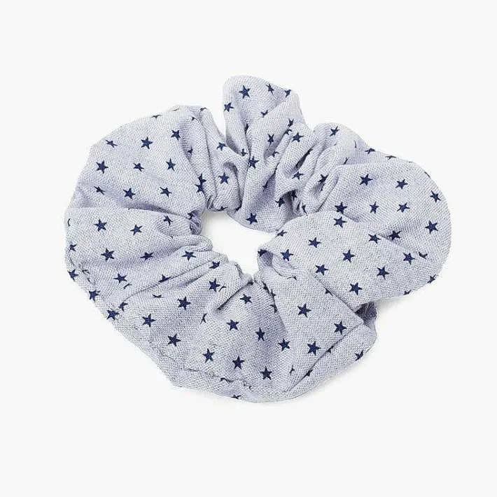 Para El Pelo<Pisamonas Coletero Tela Estrellitas