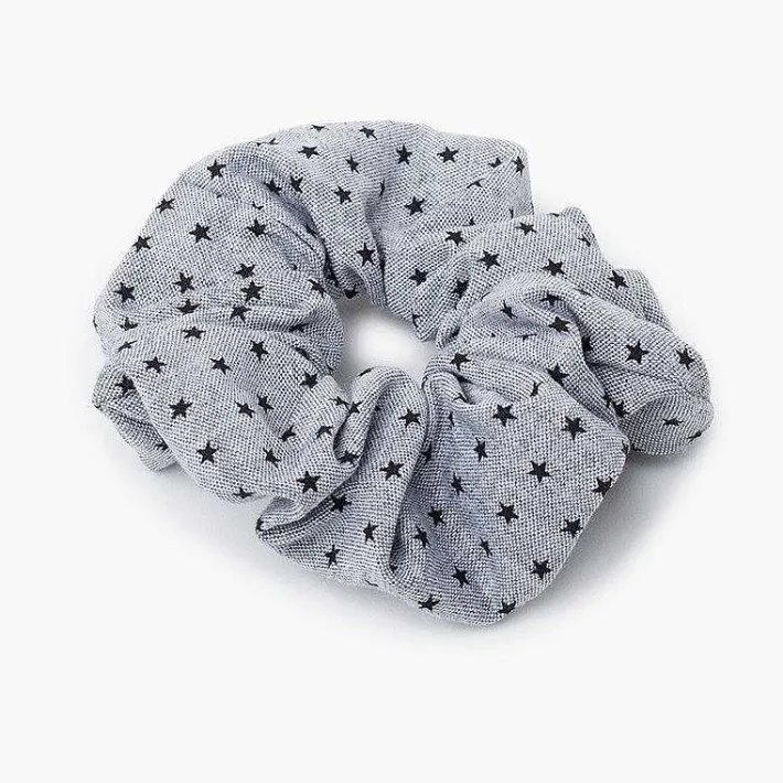 Para El Pelo<Pisamonas Coletero Tela Estrellitas