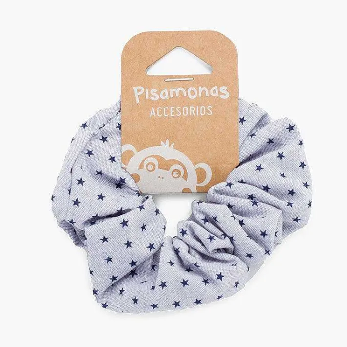 Para El Pelo<Pisamonas Coletero Tela Estrellitas