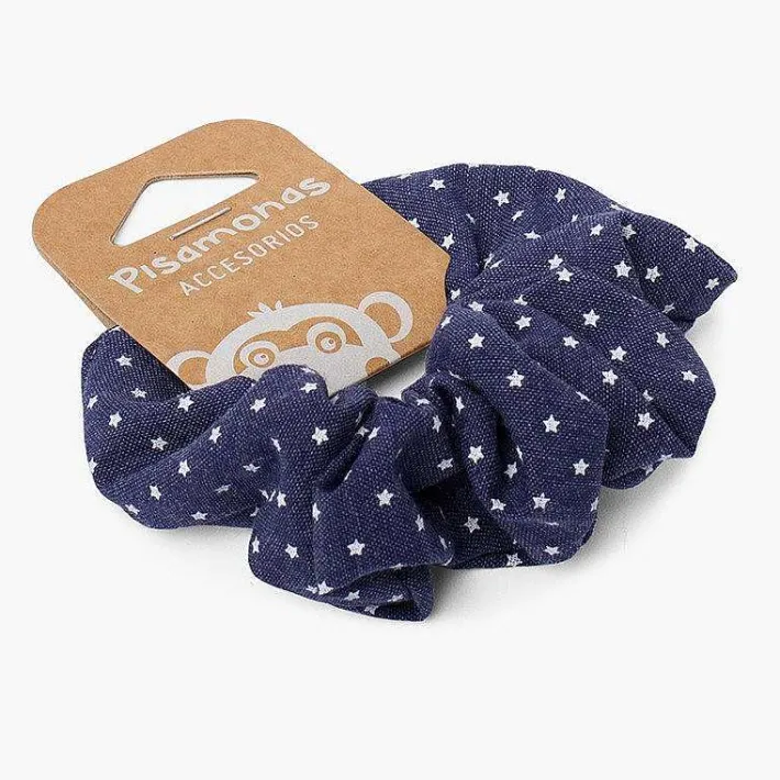 Para El Pelo<Pisamonas Coletero Tela Estrellitas